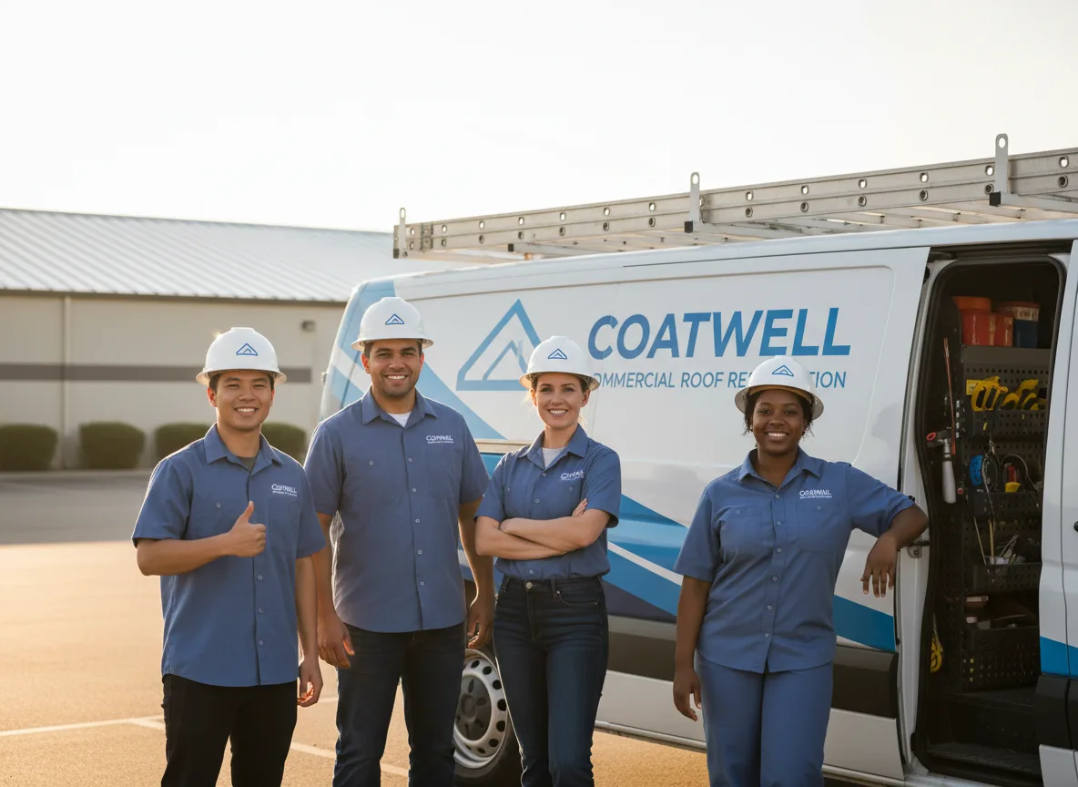Commercial roof coating company in Gilroy, CA